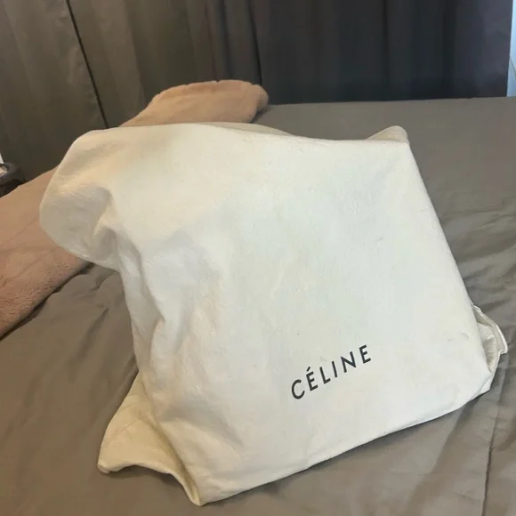 Céline pre owned 200s black leather handbag - Picture 3 of 3